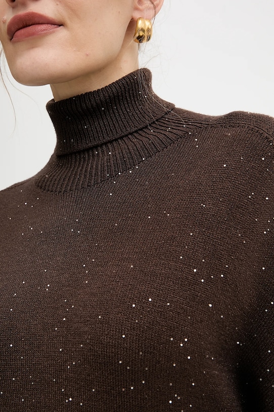 Liu Jo sukienka MF5484.MA27R brązowy