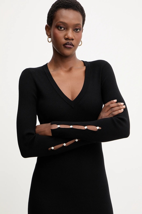 Liu Jo rochie MF5036.MS99E negru