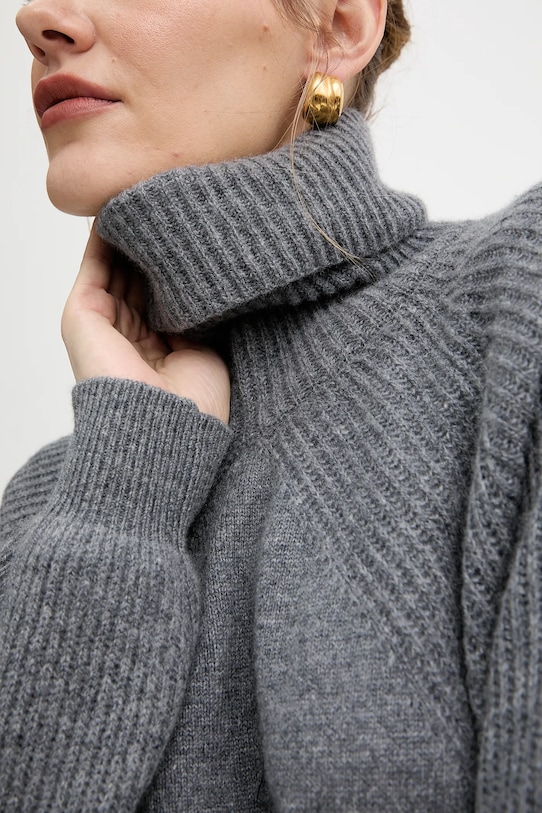 Вовняна сукня Liu Jo MF5063.MS009 сірий