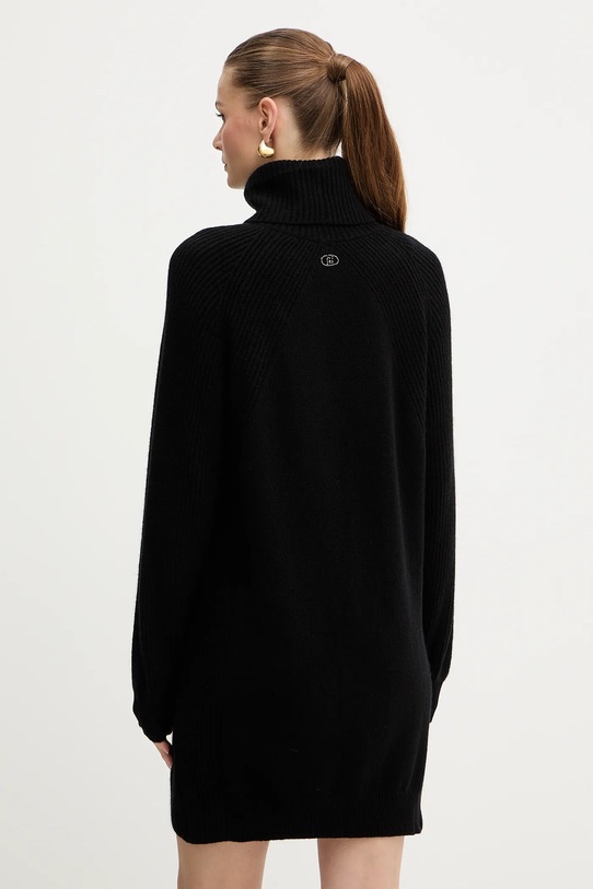Odzież Liu Jo sukienka wełniana MF5063.MS009 czarny