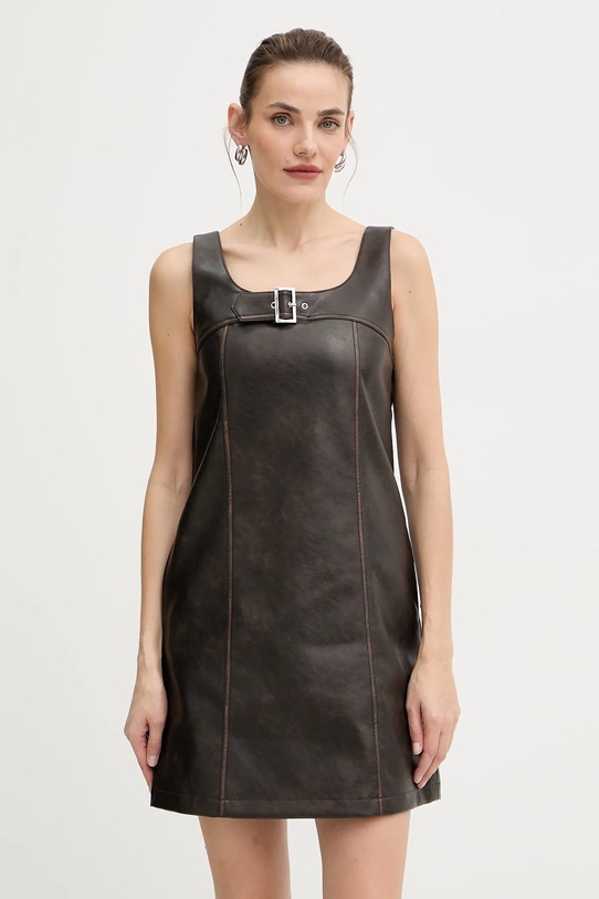 Liu Jo sukienka casual brązowy MF5314.E1051