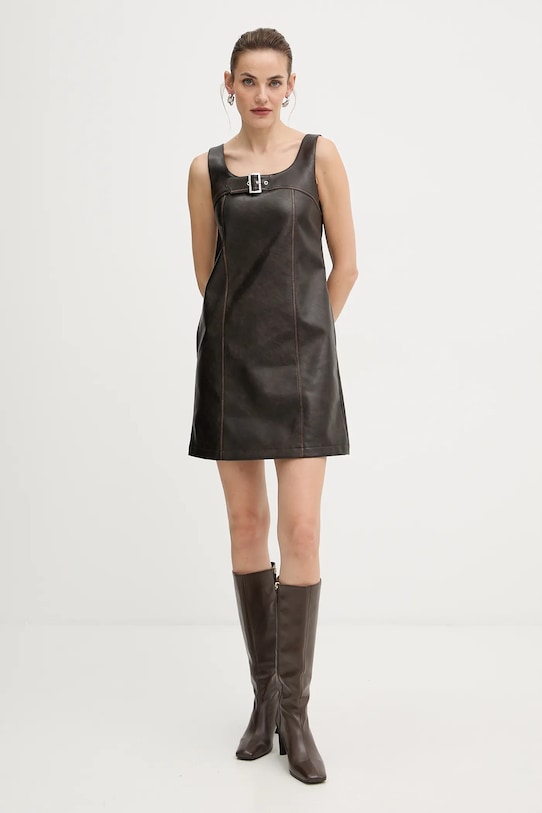 Liu Jo sukienka MF5314.E1051 brązowy AW25