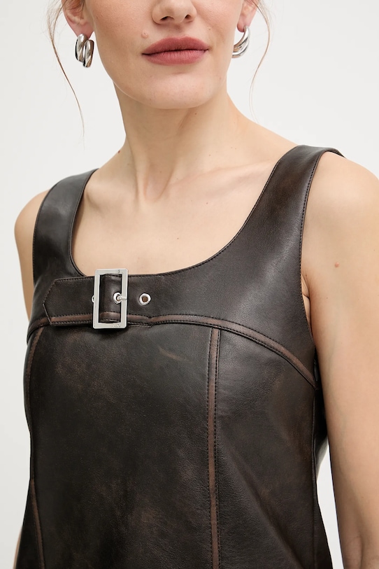 Liu Jo sukienka MF5314.E1051 brązowy