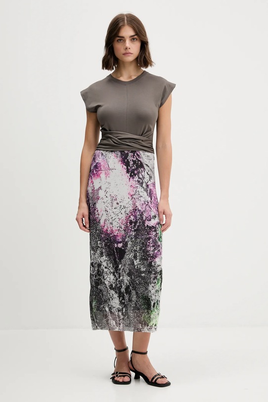 Desigual sukienka WALLS LACROIX wzorzyste szary 25WWVK05