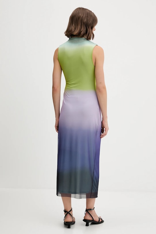 Odzież Desigual sukienka LOLA 25WWVK18 fioletowy