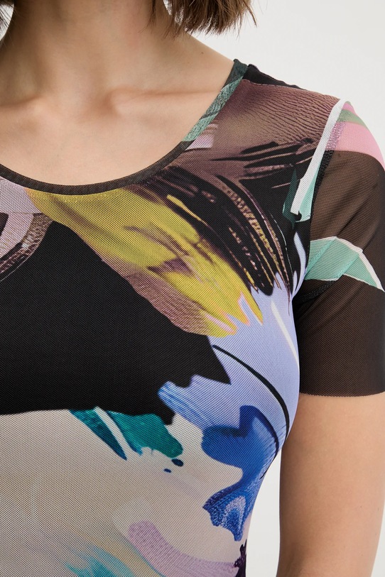 Desigual sukienka BERNADETTE 25WWVK19 czarny
