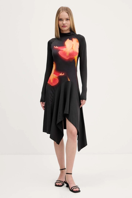 Šaty Desigual MILA mini černá 25WWVK40