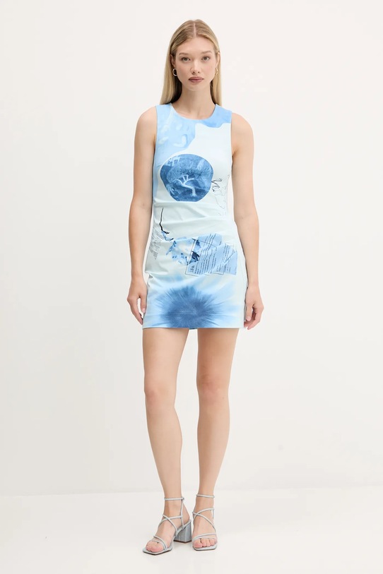 Šaty Desigual FOTOAZUL 25WWVW31 modrá AW25