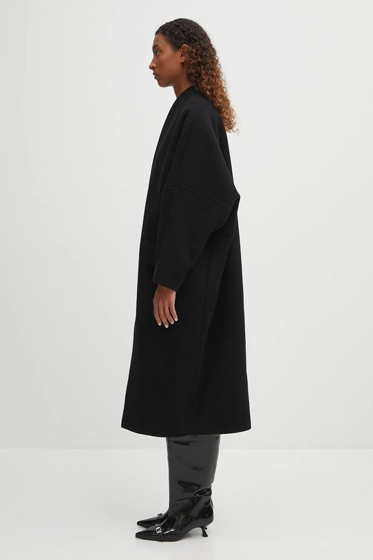 MM6 Maison Margiela sukienka bawełniana S52CT0793.M35480.900 czarny AW25