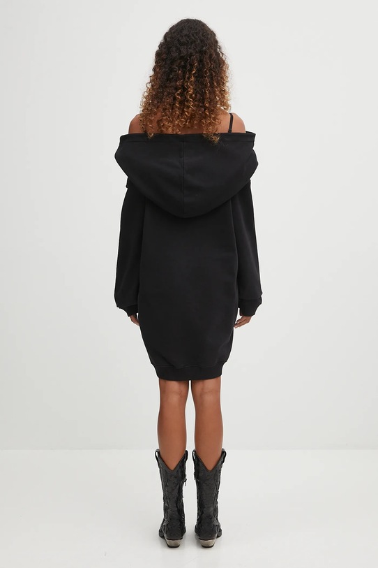 Odzież MM6 Maison Margiela sukienka bawełniana S52DD0074.M25014.900 czarny