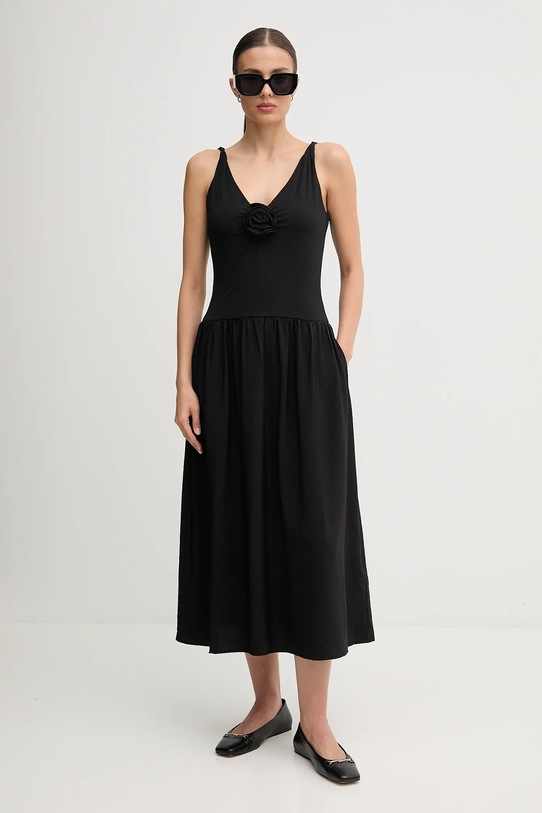 Pedro del Hierro sukienka 3812197 czarny AW25