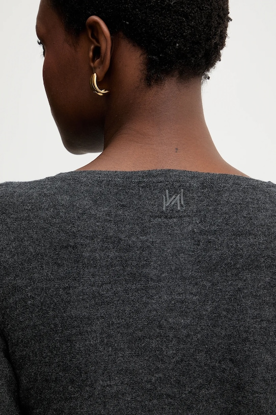 Marella sukienka wełniana 2523326025200 szary