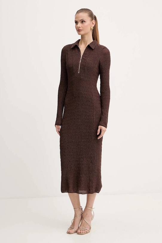 Odzież Marella sukienka 2523626014200 brązowy