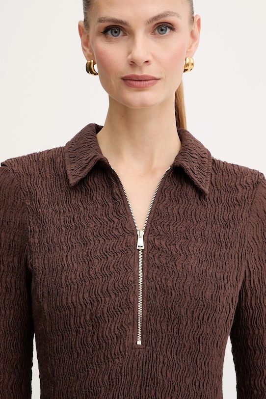 Marella sukienka brązowy 2523626014200