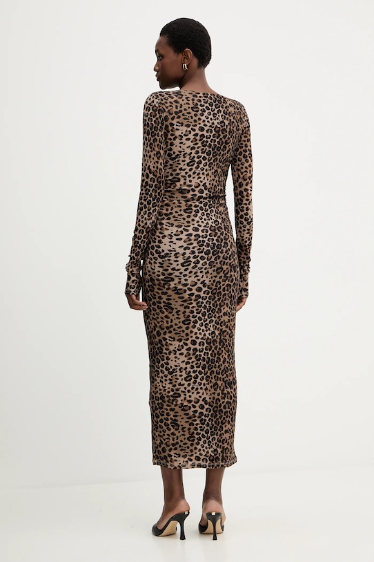 Odzież Marella sukienka 2523626064200 brązowy