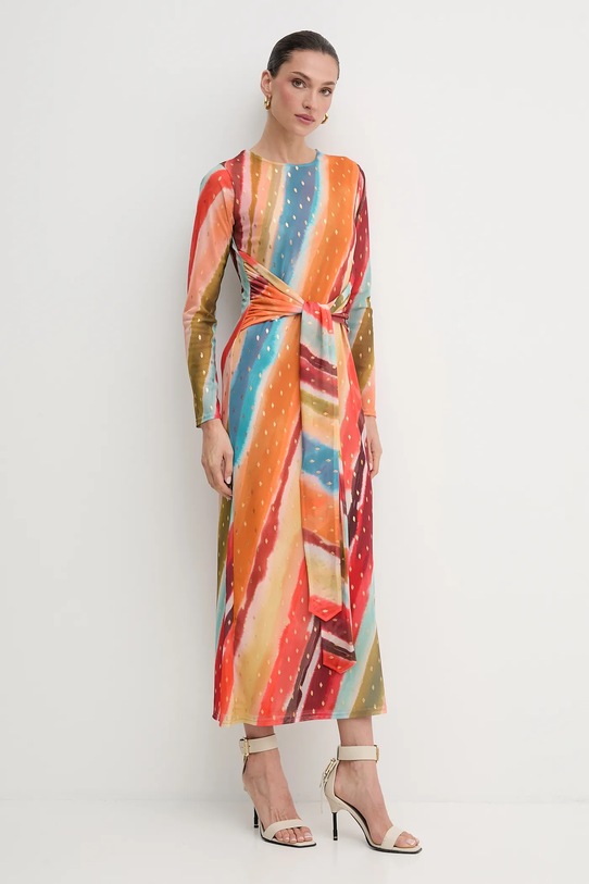 Never Fully Dressed sukienka NFDDR2796 pomarańczowy AW25