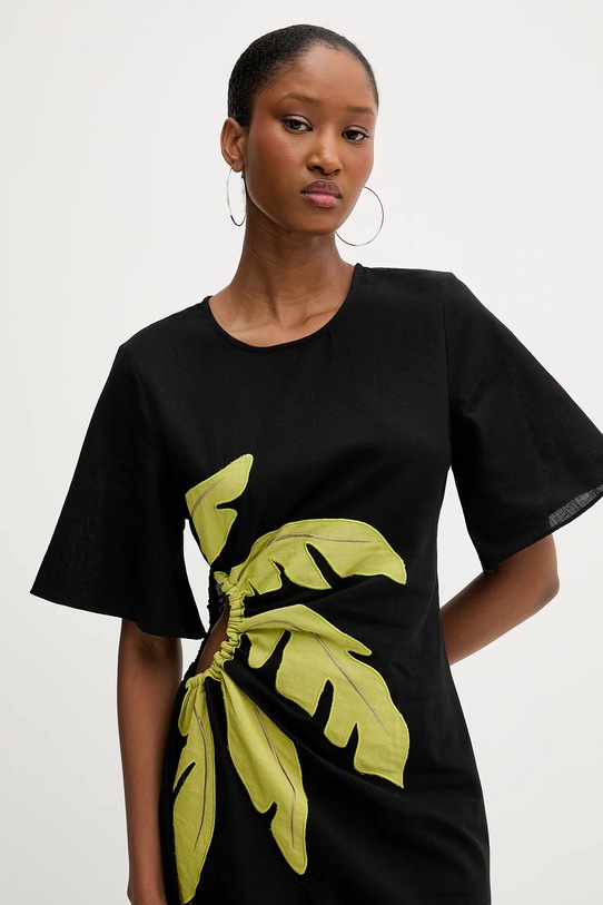 Never Fully Dressed rochie din in negru NFDDR2038