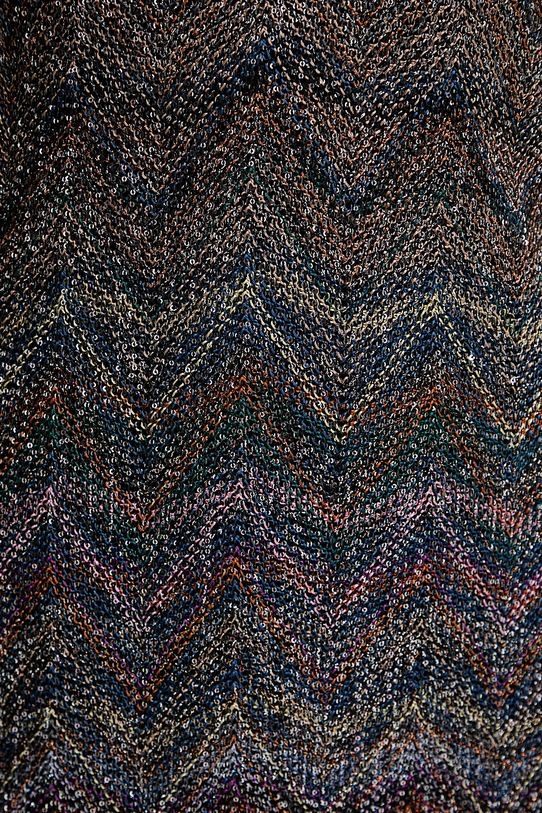 Missoni sukienka DS25WG1N.BC005G srebrny