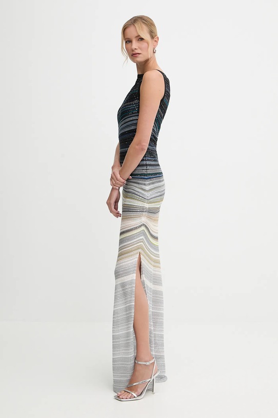 Missoni sukienka DS25WG3O.BK01FJ szary AW25