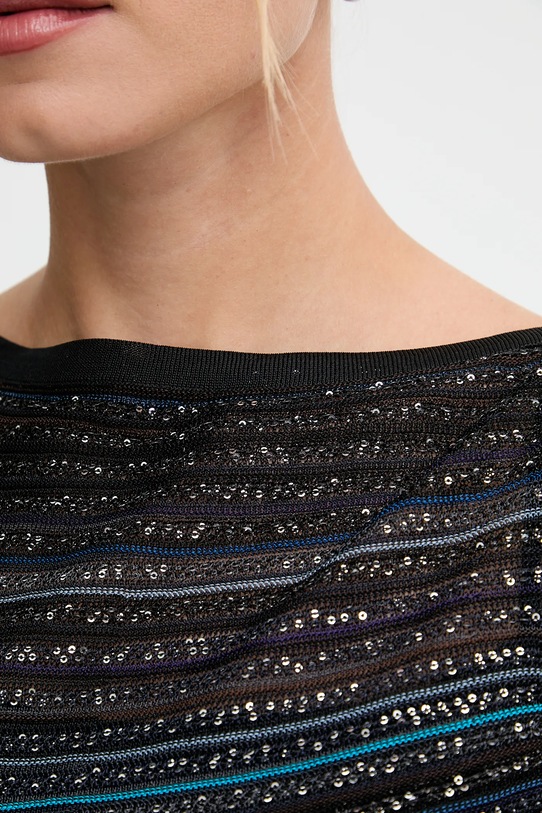 Missoni sukienka DS25WG3O.BK01FJ szary