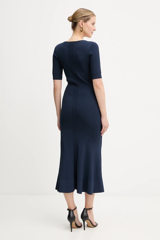 Herve Leger sukienka Aria DCR8524128 granatowy AW25
