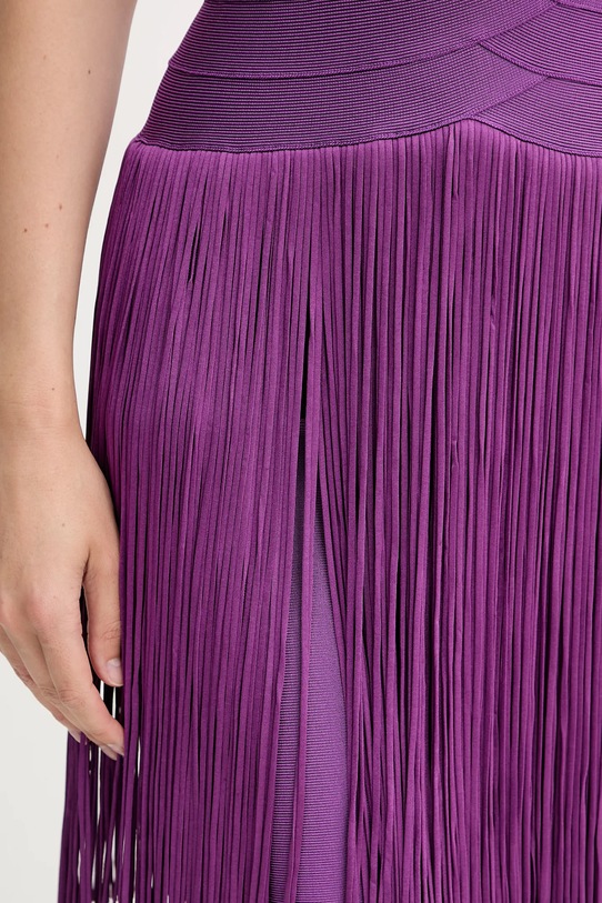Herve Leger sukienka Georgia FRI8525605 fioletowy