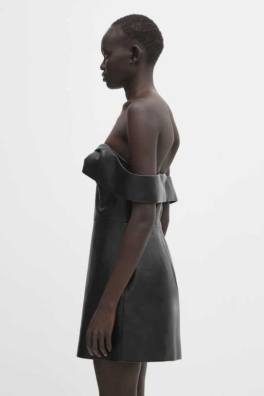 Anine Bing sukienka colleen A.02.11267 czarny AW25