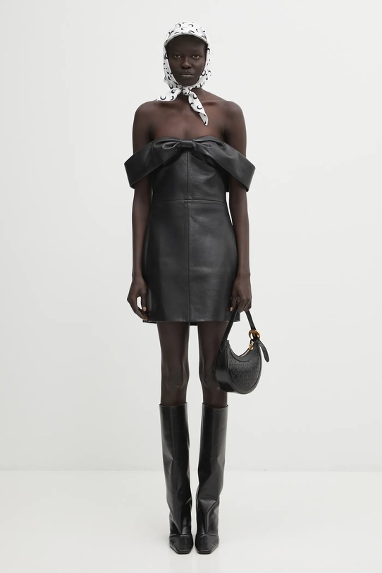 Anine Bing sukienka colleen A.02.11267 czarny