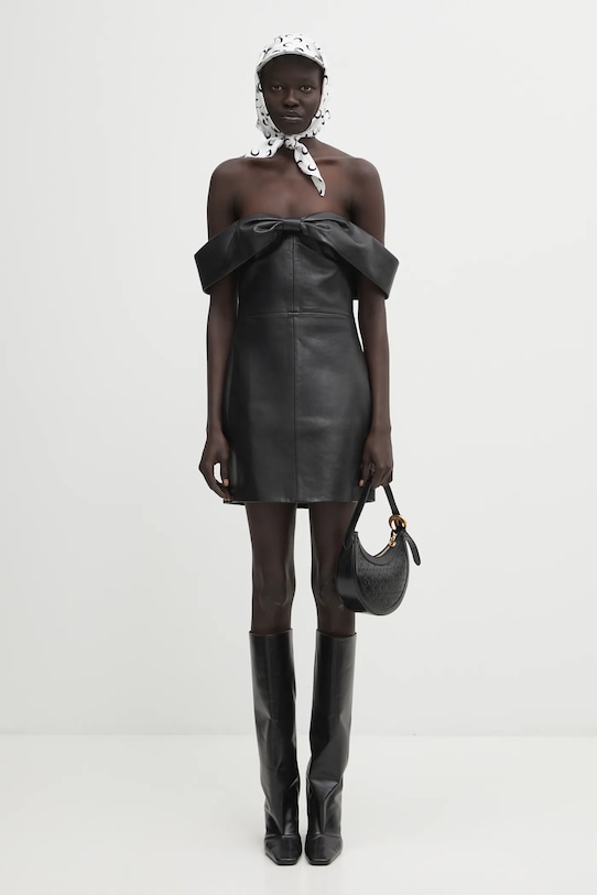 Anine Bing sukienka colleen A.02.11267 czarny