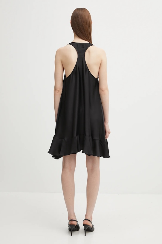 Clothing Anine Bing silk dress lilith A.02.11131 black