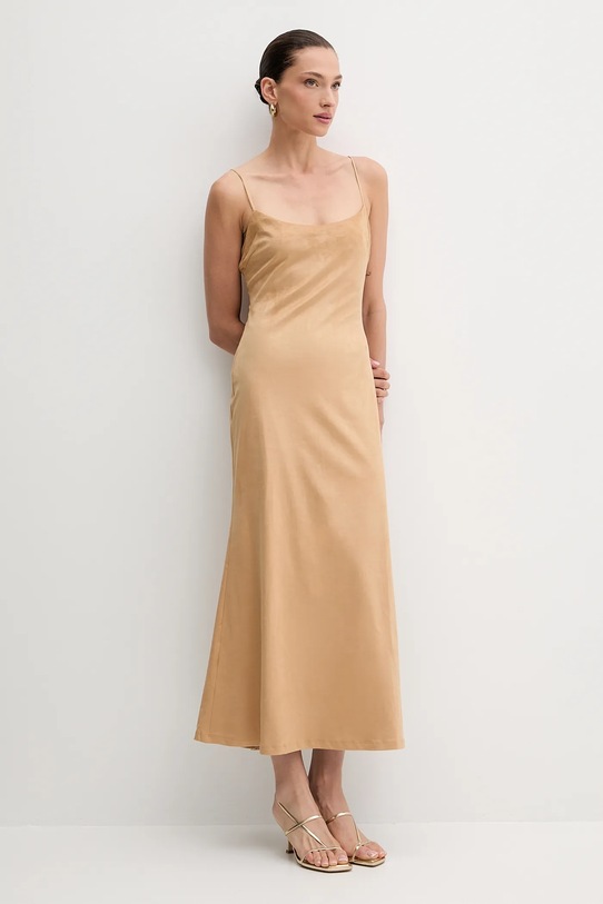 Šaty Bardot 59194DB3 hnědá AW25