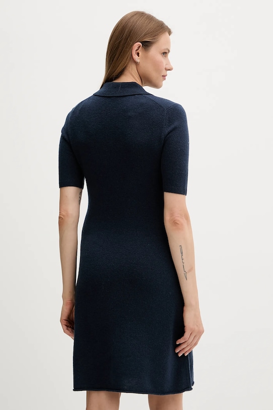 Одежда Шерстяное платье Tommy Hilfiger WW0WW46436 тёмно-синий