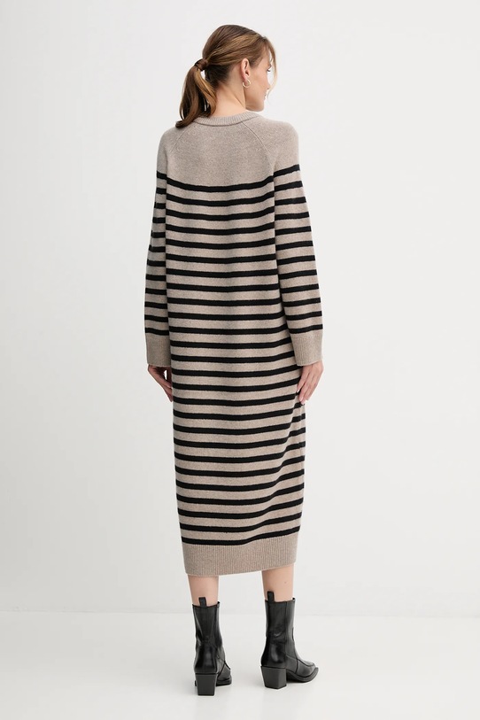 Одежда Шерстяное платье Tommy Hilfiger WW0WW46761 бежевый