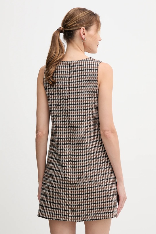 Îmbrăcăminte Tommy Hilfiger rochie din lână WW0WW48267 maro