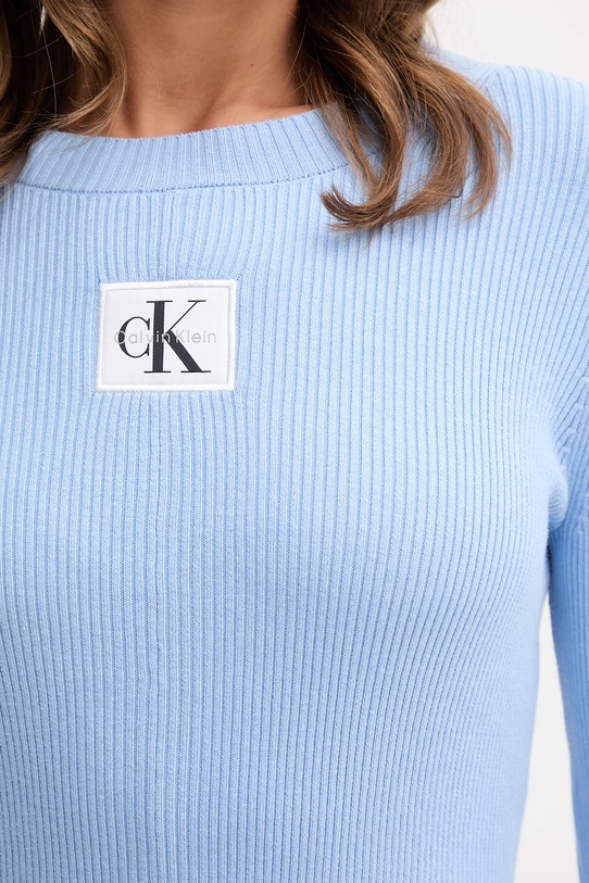 Šaty Calvin Klein Jeans LV047D307G modrá