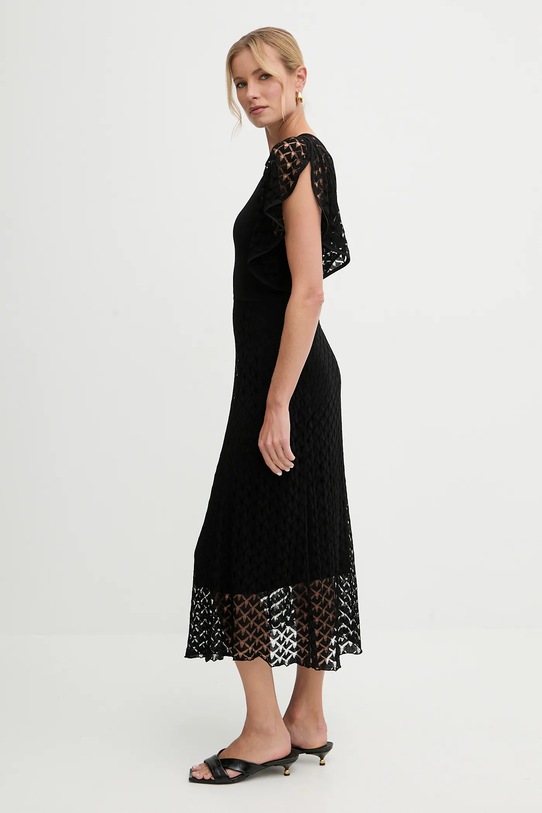 BOSS sukienka 50548523 czarny AW25