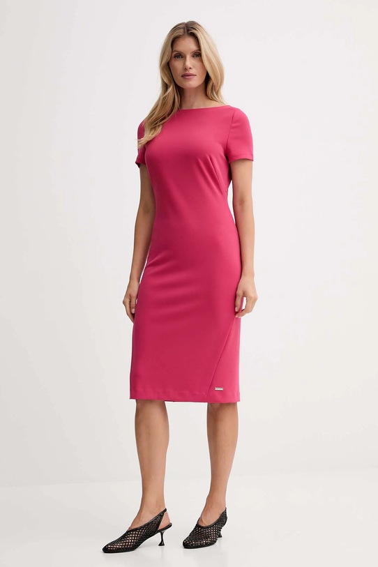 Сукня Calvin Klein LV044D063G рожевий AW25