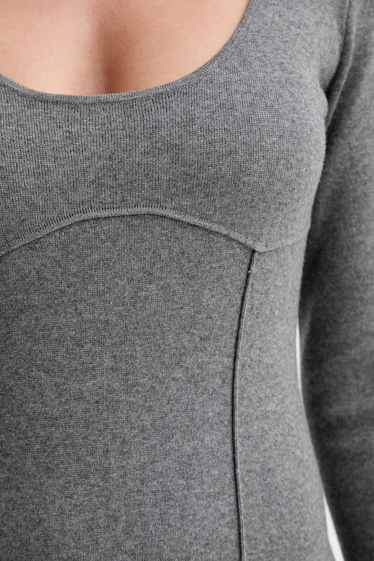 Calvin Klein sukienka LV044D366G szary