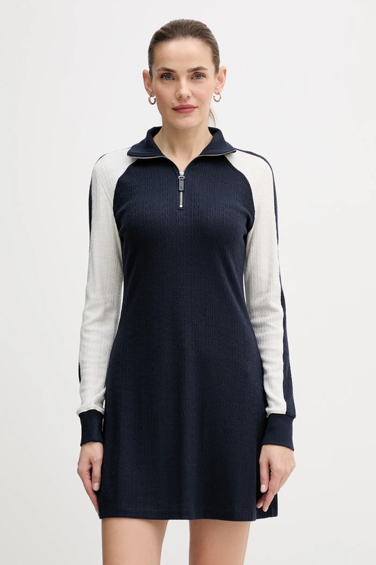 Calvin Klein Jeans ruha gombolós sötétkék LV047D216G