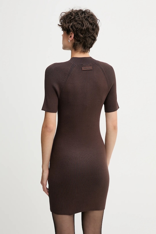 Oblečenie Šaty Calvin Klein Jeans LV047D318G hnedá