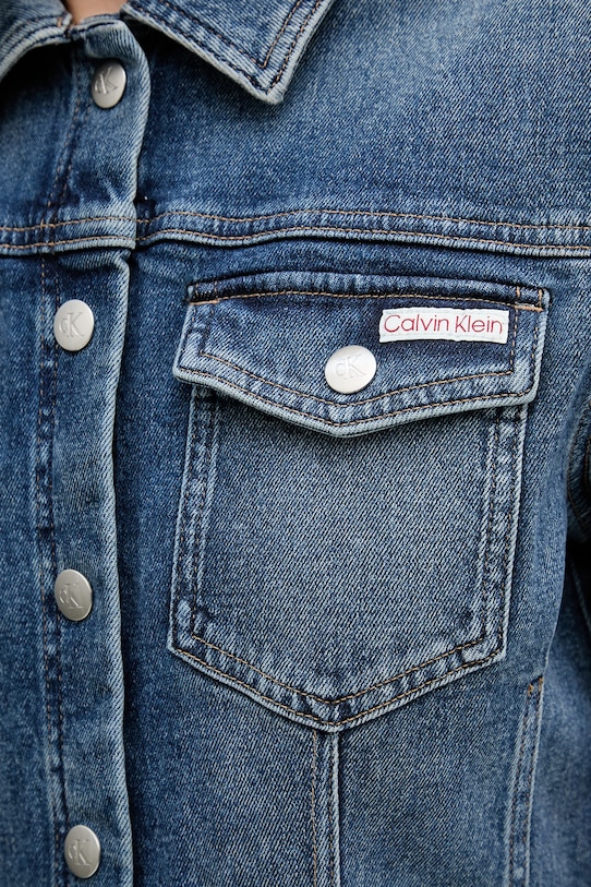 Φόρεμα τζιν Calvin Klein Jeans LV047D774G μπλε