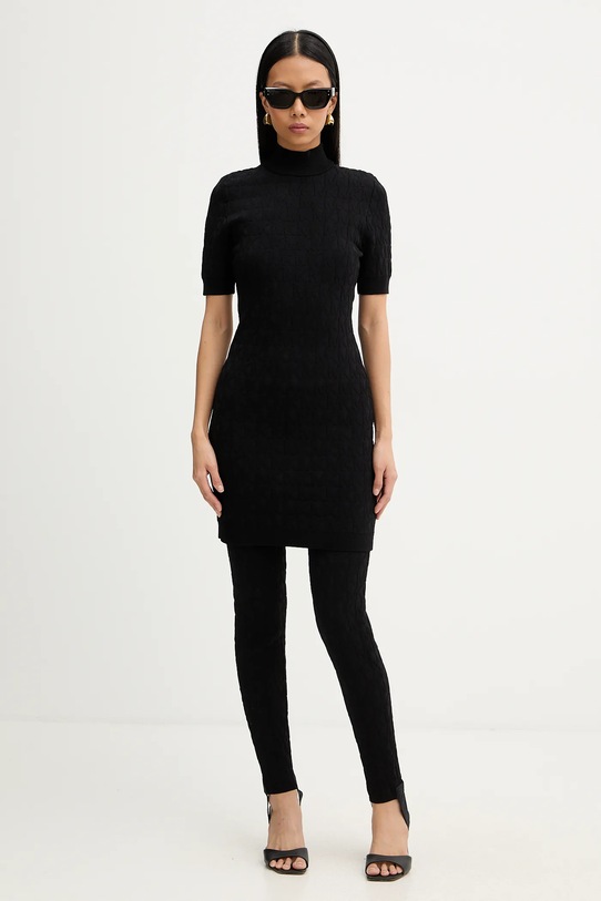 MICHAEL Michael Kors sukienka MF58393JWV czarny AW25