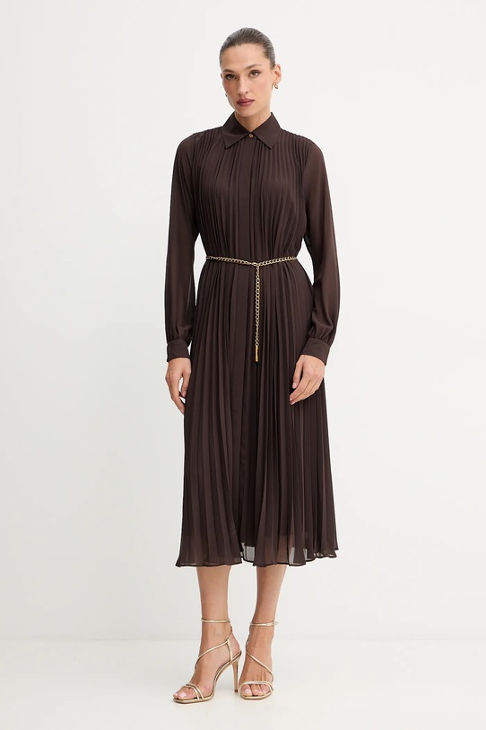 MICHAEL Michael Kors sukienka casual brązowy MF5838A7R3