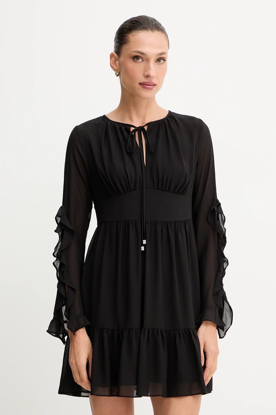 MICHAEL Michael Kors sukienka casual czarny MF583637R3