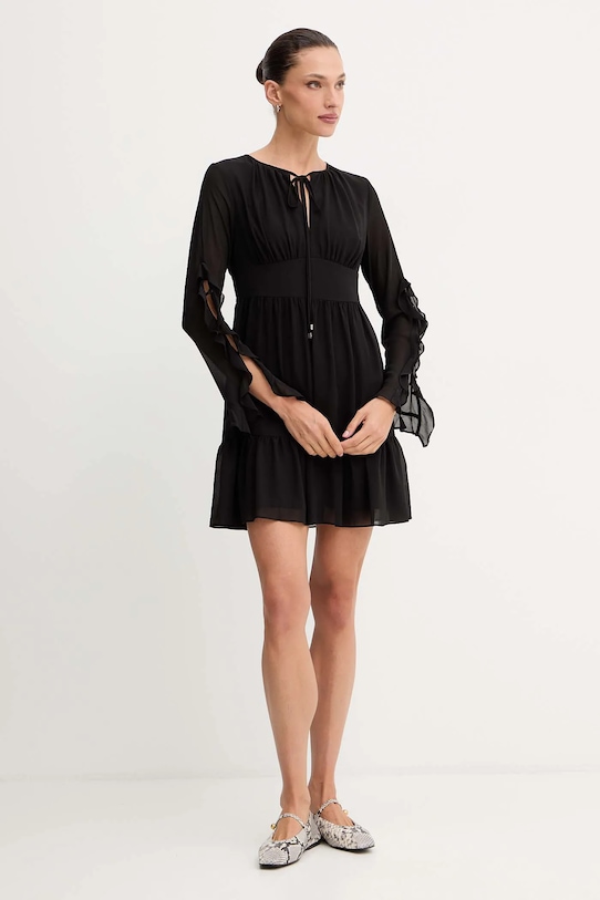 Šaty MICHAEL Michael Kors MF583637R3 černá AW25