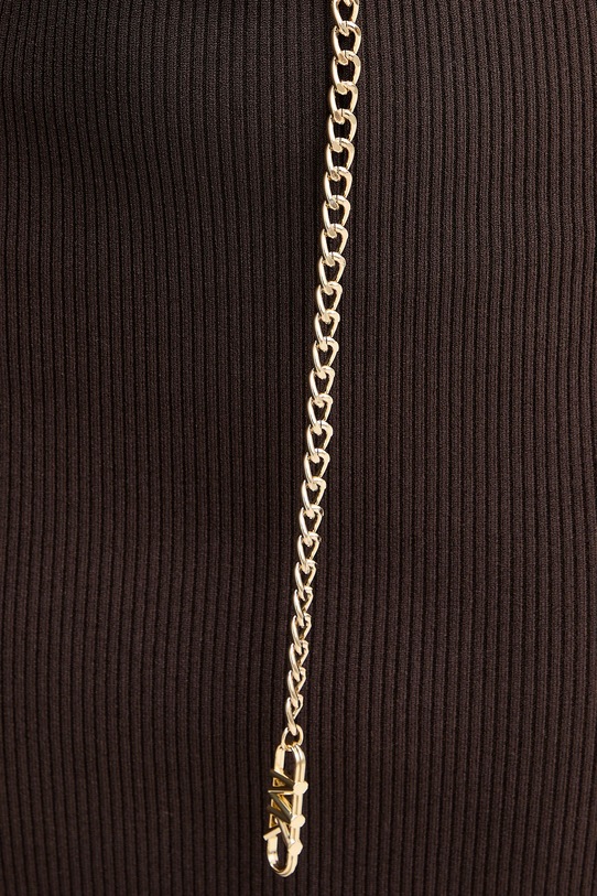 Šaty MICHAEL Michael Kors MF583C633D hnědá