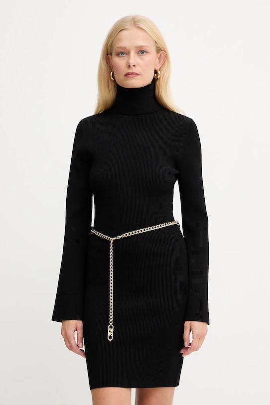 MICHAEL Michael Kors sukienka z elastanem czarny MF583C633D