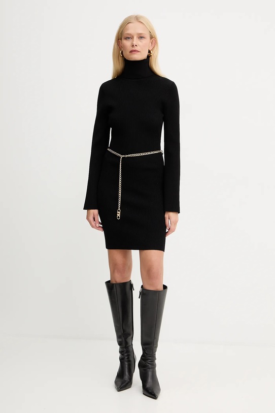 MICHAEL Michael Kors sukienka MF583C633D czarny AW25