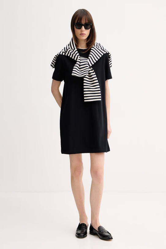 Fred Perry sukienka D1173 czarny AW25