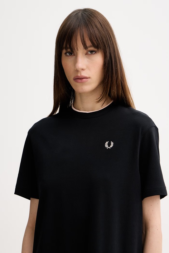Fred Perry sukienka czarny D1173